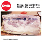 Beef TBONE T-BONE STEAK Porterhouse America US USDA CHOICE frozen SWIFT 3/4" 2cm (price/pc 550g)